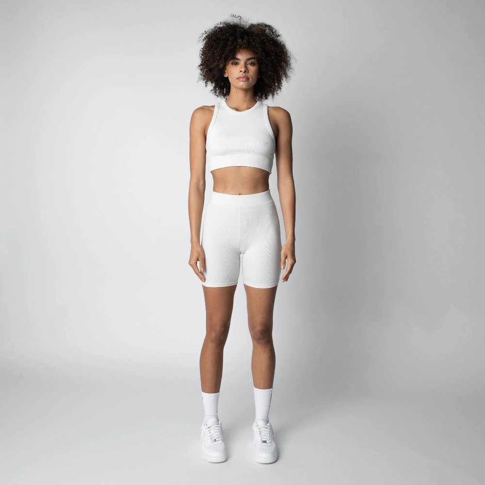 Talentless | Rib BBike Shorts 6'' in Bone